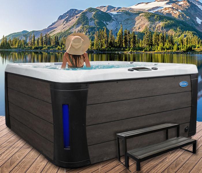 Calspas hot tub being used in a family setting - hot tubs spas for sale Akron