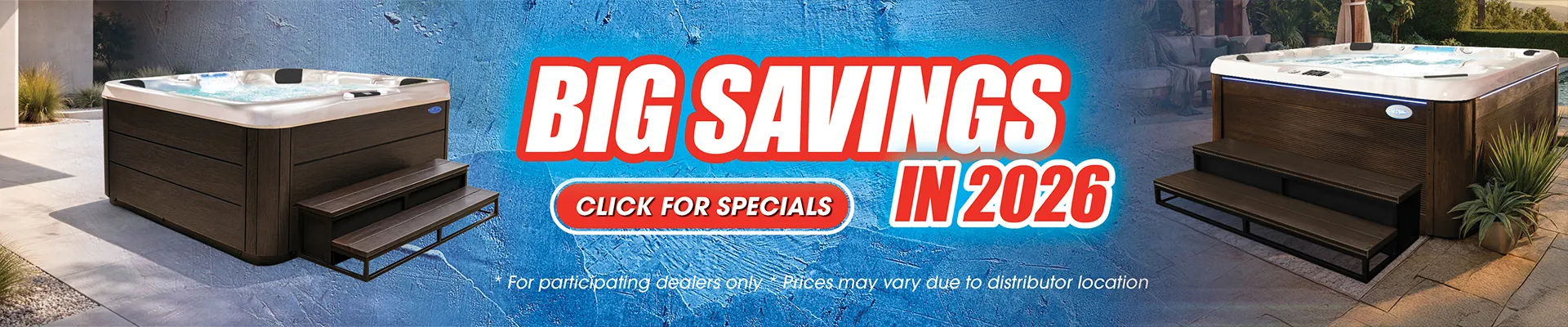 Calspas hot tub being used in a family setting - Akron